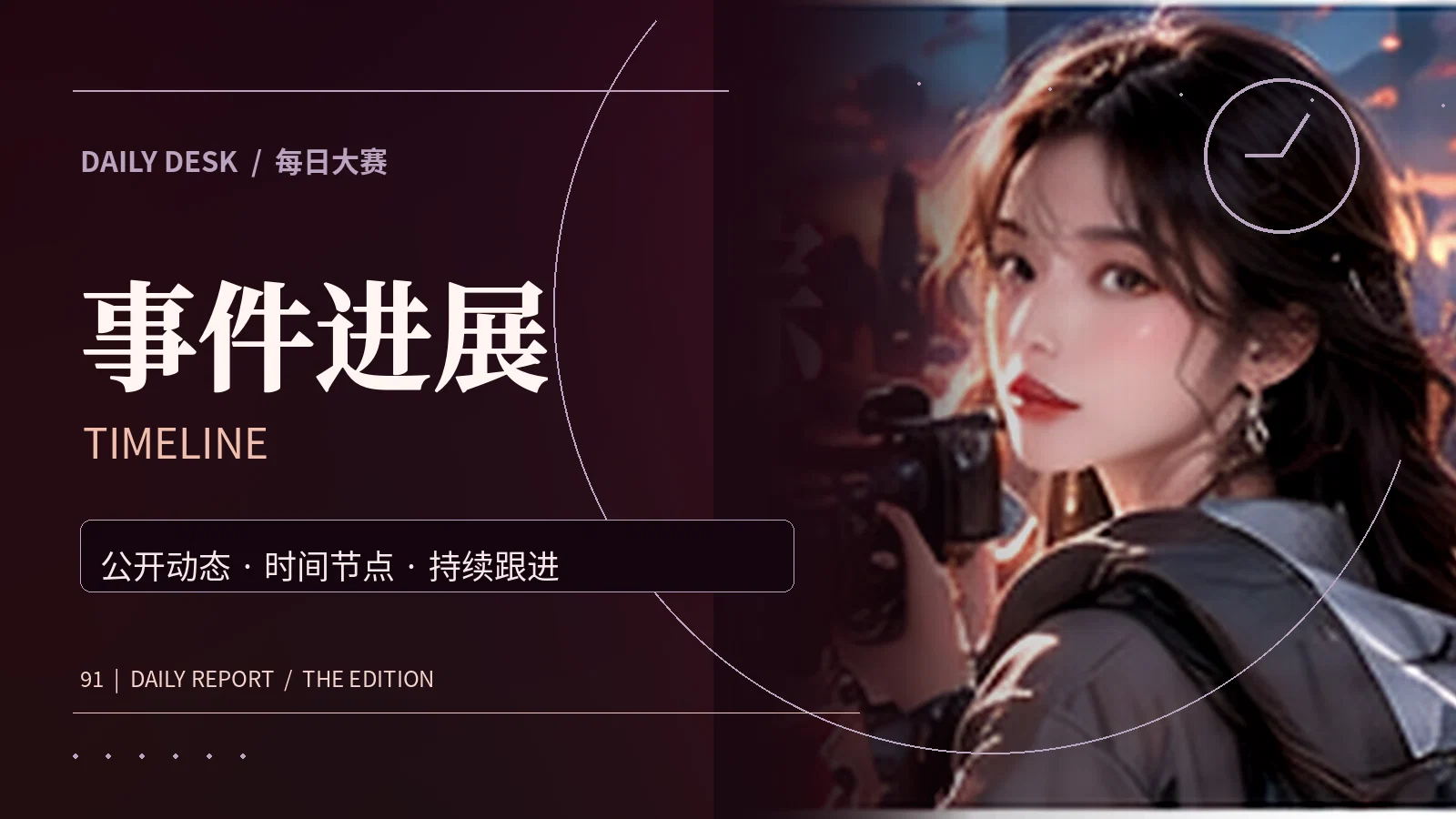 事件资料与时间线整理